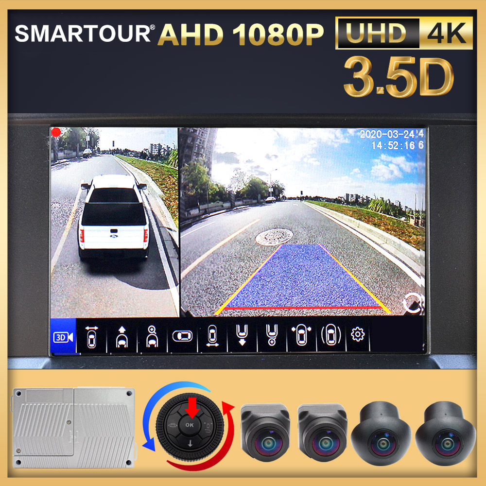 Action Camera 4K - SMARTOUR HD 1080P 3.5D 360도 버드