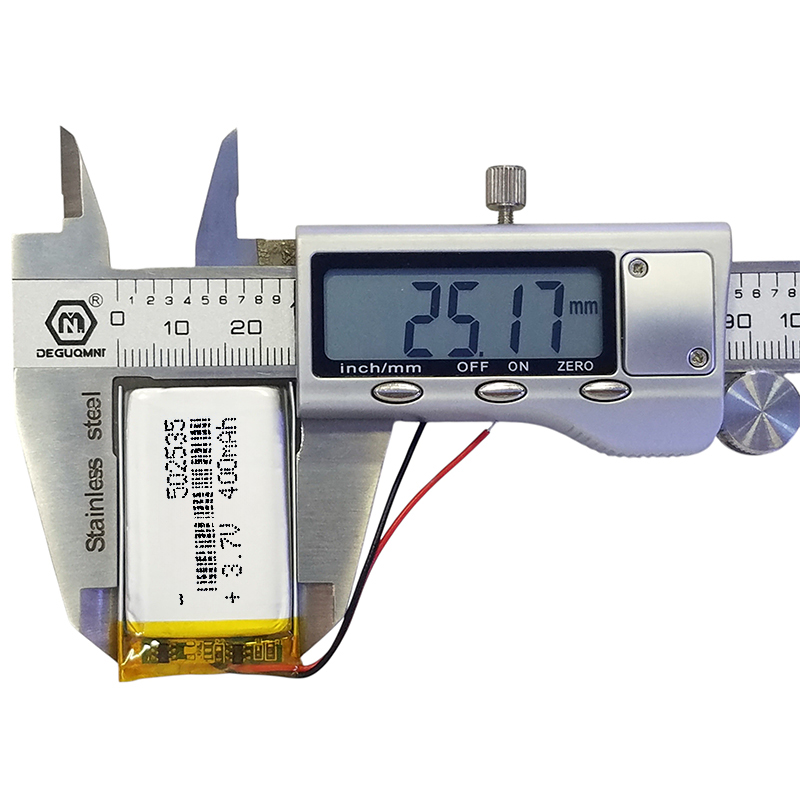 502535 3.7V 400mAh 리포 배터리, 안정적 - Electronics And Gadgets Ce 리뷰 및 가격