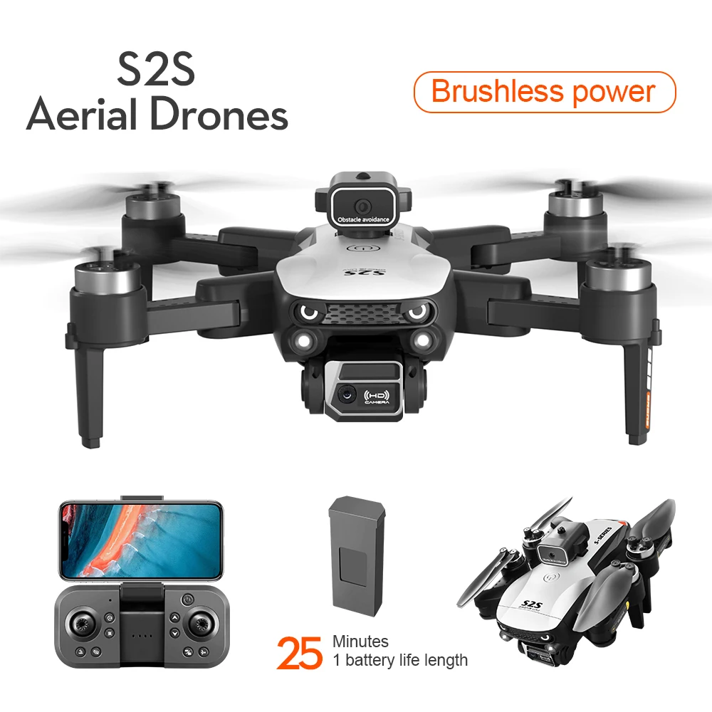 새로운 S2S 드론 8K 전문 HD 듀얼 카메라 브러시 - Electronics New Gadgets 리뷰 및 가격