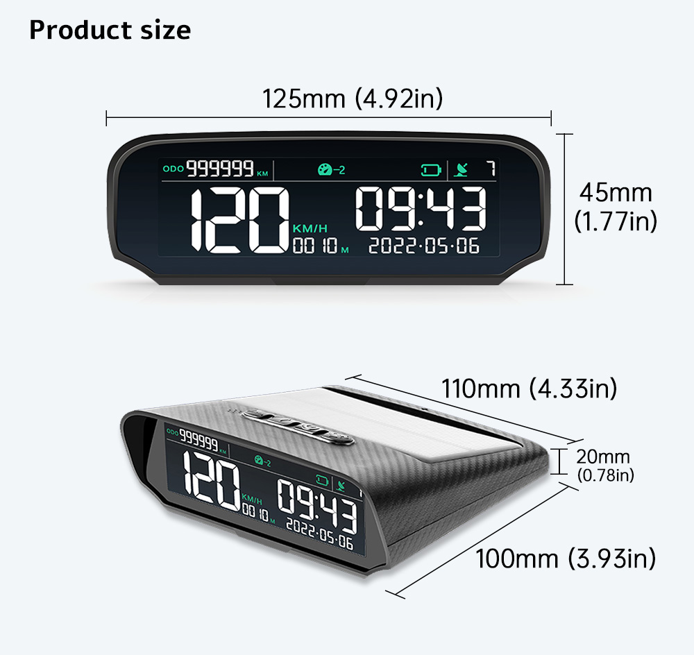 GPS 다기능 스마트 자동차 헤드업 디스플레이 HUD  - Electronics Gadgets For Car 리뷰 및 가격