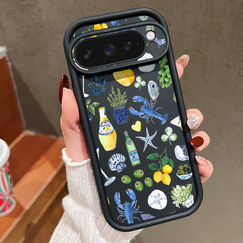 바다 고래 패턴 TPU 폰 케이스 (구글 픽셀 10,  - Google Pixel 9 리뷰 및 가격