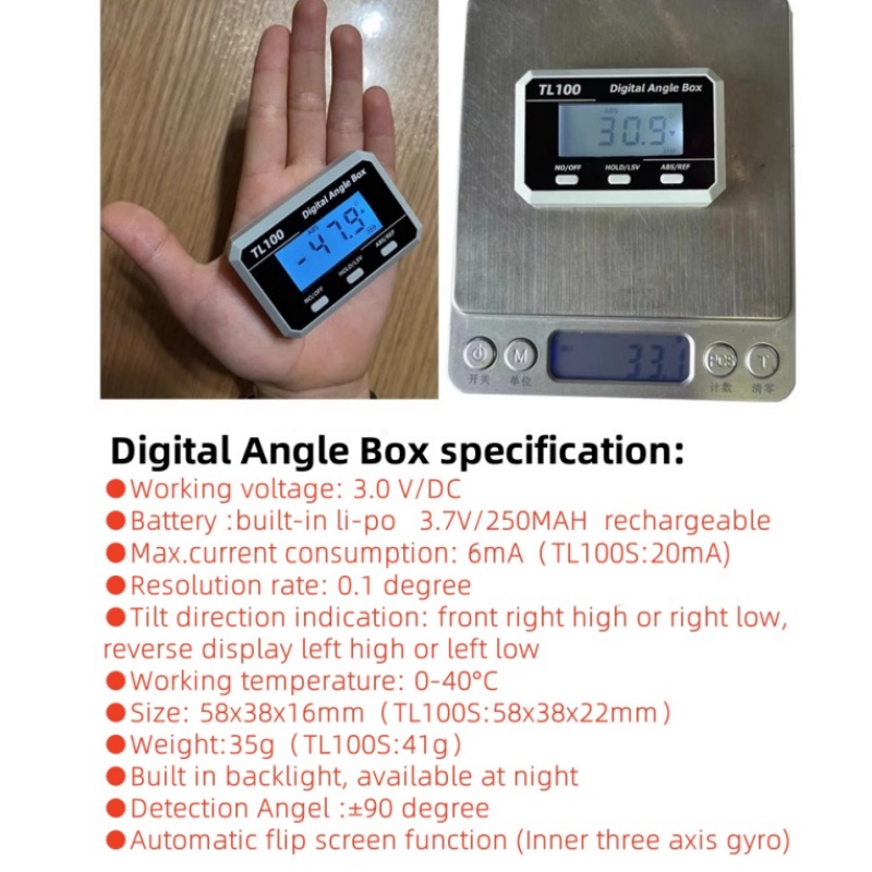 수평 각도 측정기 각도기 피치 게이지 레이저 디지털 각 - Electronics Gadgets For Car 리뷰 및 가격