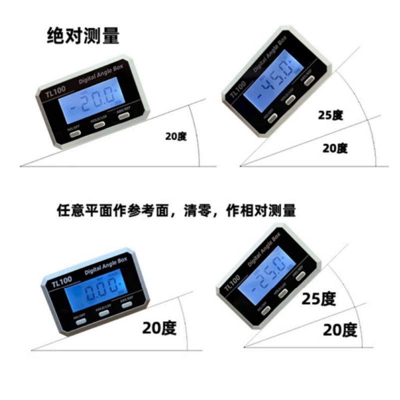수평 각도 측정기 각도기 피치 게이지 레이저 디지털 각 - Electronics Gadgets For Car 리뷰 및 가격
