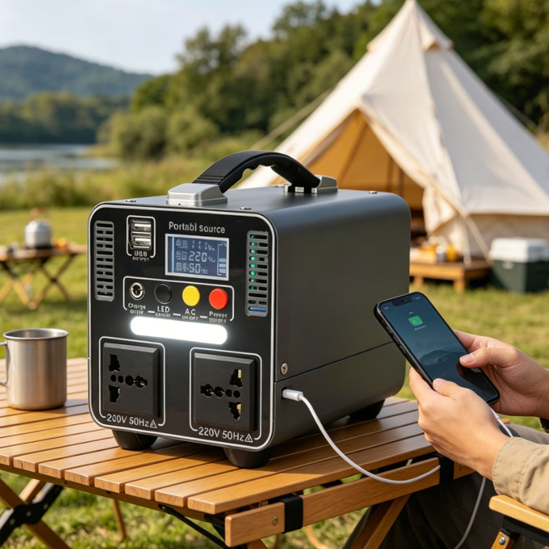 300W 166.5Wh/333Wh 휴대용 파워스테이션  - Solar Powered Charger 리뷰 및 가격