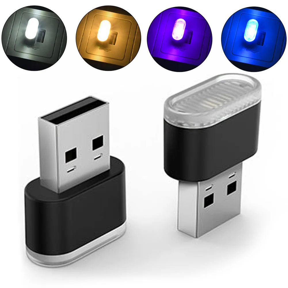 USB 자동차 컬러풀 라이트 자동차 액세서리 자동차 라 - Electronics Gadgets For Car 리뷰 및 가격