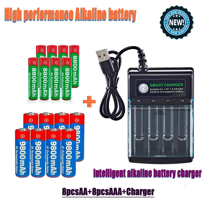 새로운 모델 최신 스마트 충전기 AA AAA 충전식 배 - Electronics New Gadgets 리뷰 및 가격
