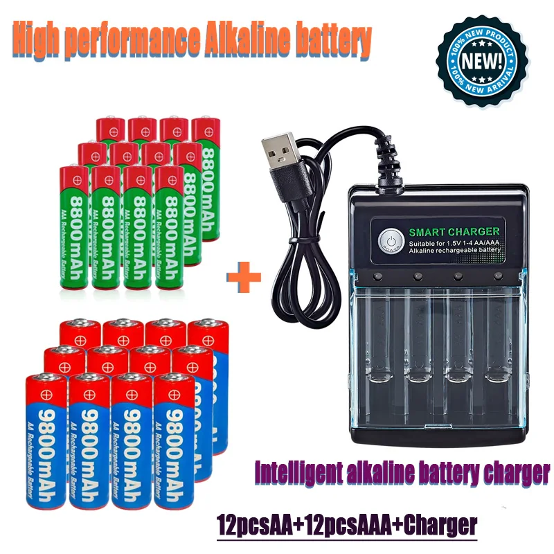 새로운 모델 최신 스마트 충전기 AA AAA 충전식 배 - Electronics New Gadgets 리뷰 및 가격