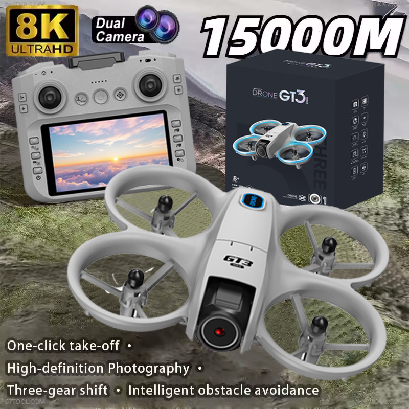 새로운 오리지널 GT3 미니 드론 8K GPS 전문 항 - Electronics New Gadgets 리뷰 및 가격