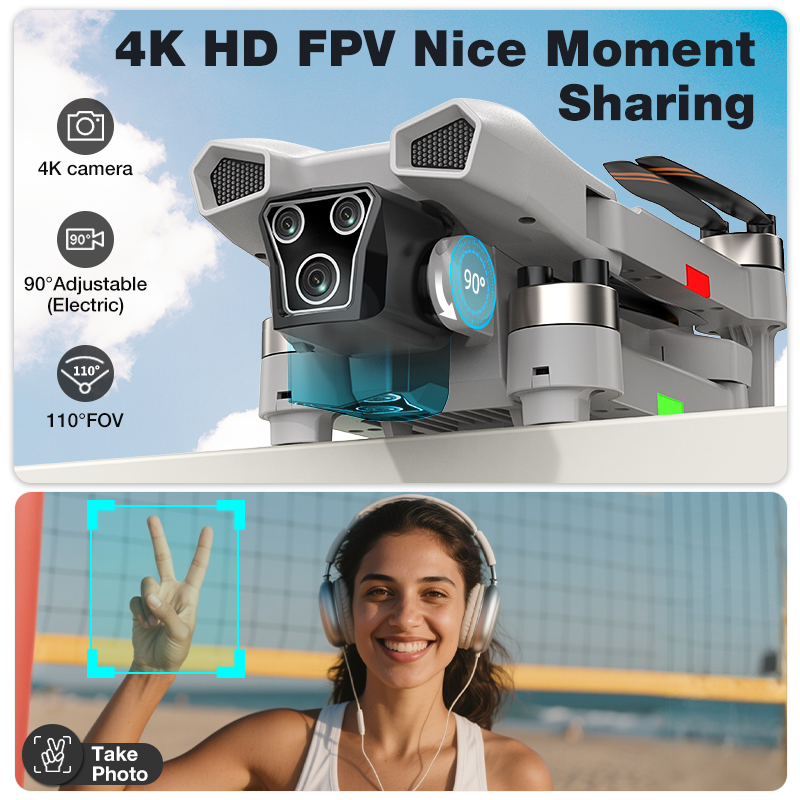 L017 프로 드론 미니 접이식 쿼드콥터 8K 프로페셔 - Electronics And Gadgets P 리뷰 및 가격