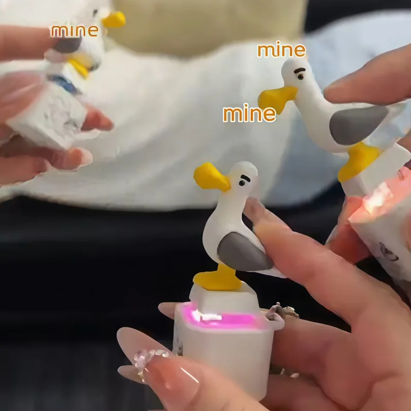 =**마인 시걸 키캡 키체인 야광 사운드 스트레스 해소 - Electronics New Gadgets 리뷰 및 가격