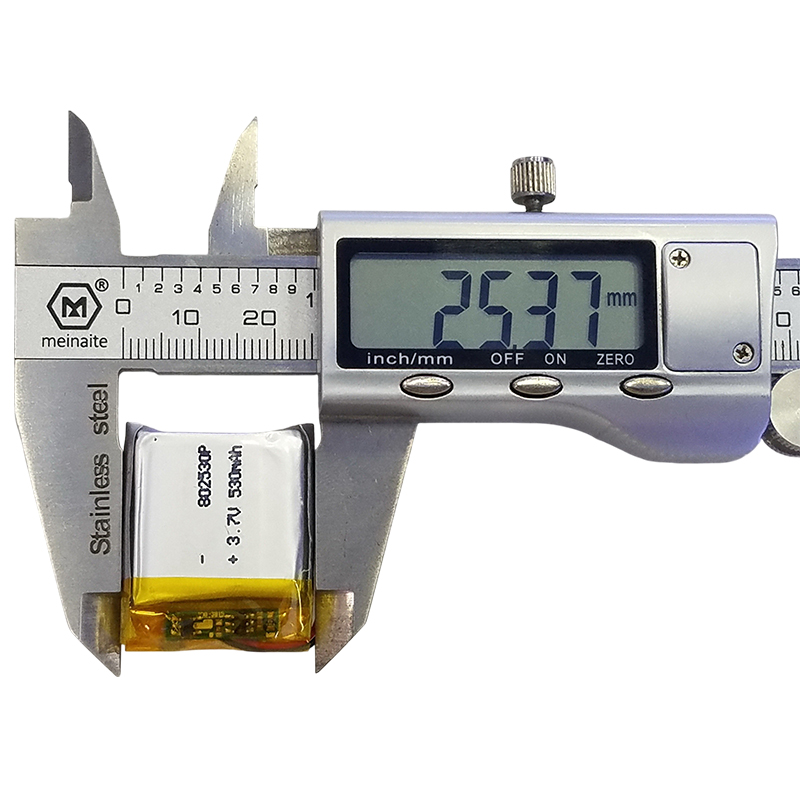 경량 3.7V 530mAh 리튬이온 배터리 802530 - Electronics And Gadgets Ce 리뷰 및 가격