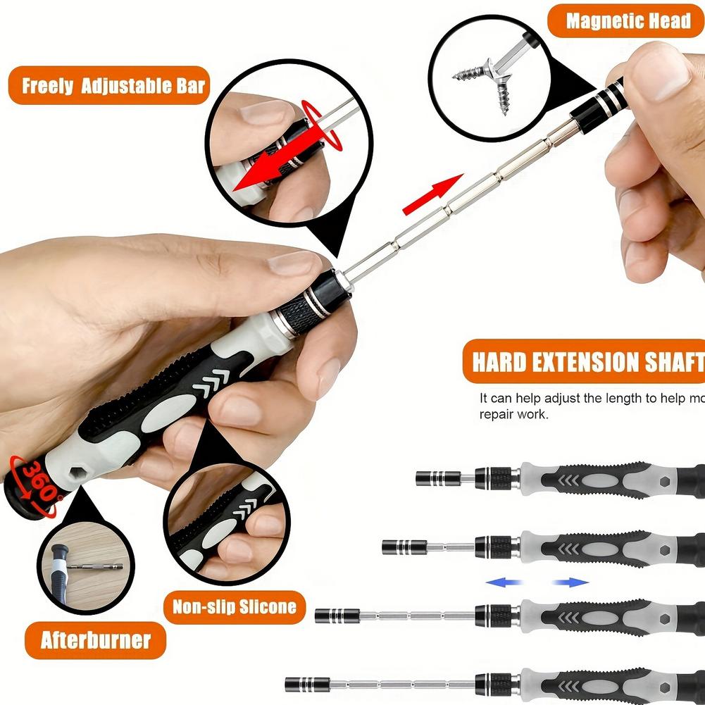 115-in-1 정밀 드라이버 세트 전화, 노트북, 태 - Electronics Repair Gadgets 리뷰 및 가격