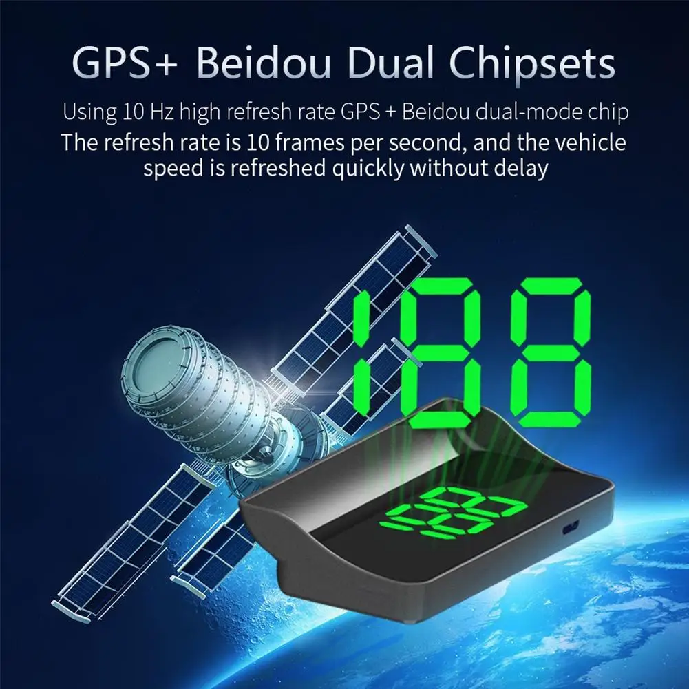 HD M2 헤드업 디스플레이 GPS 디지털 속도계 범용 - Electronics Gadgets For Car 리뷰 및 가격